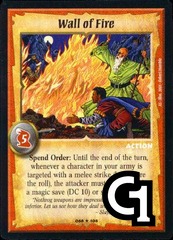 Wall of Fire - Foil